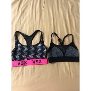 Two XS Victoria Secret Sport Bras